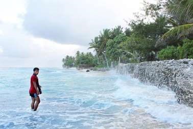 Pobřeží na Kiribati