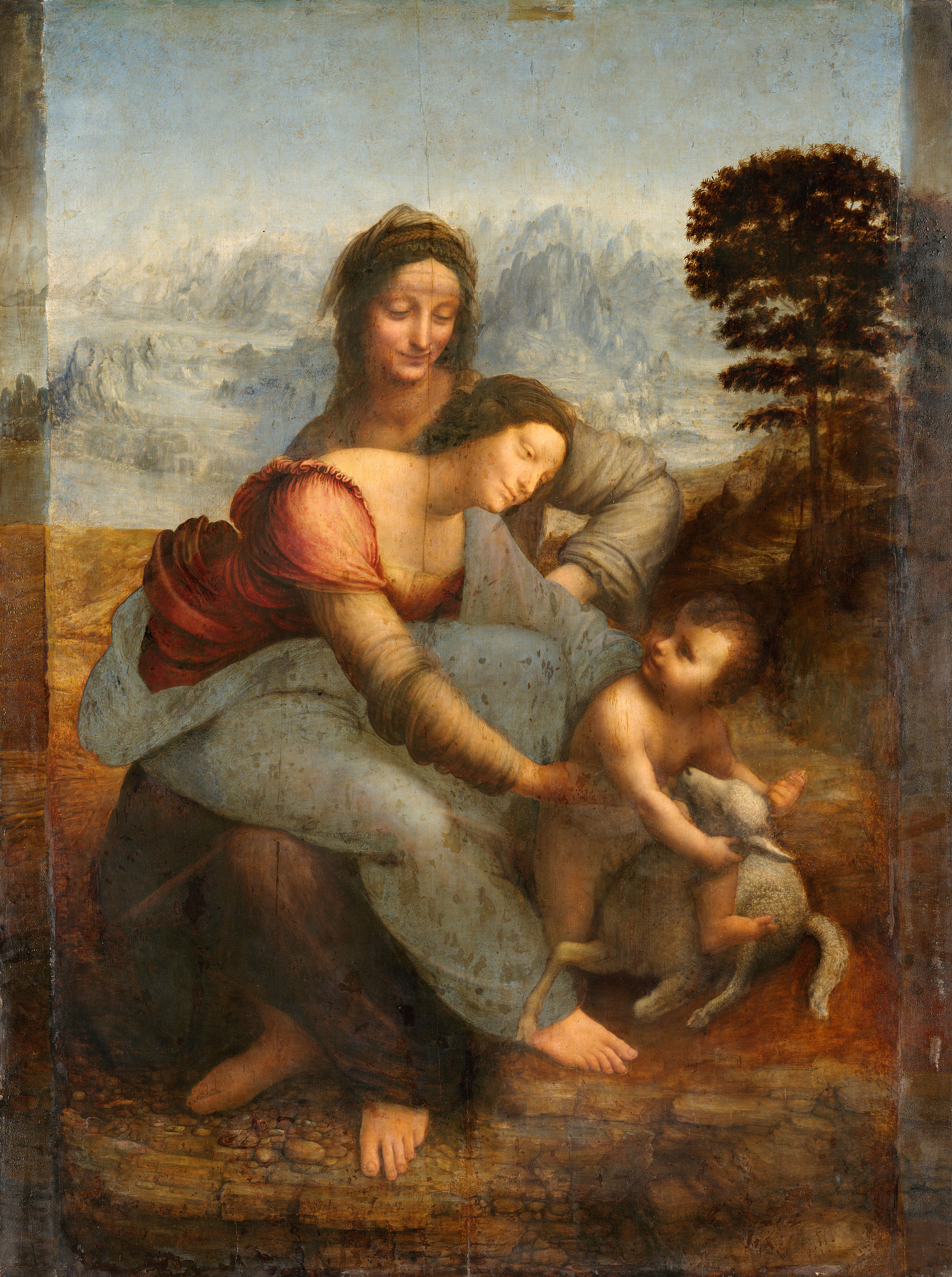 Obraz svaté Anny, pranostiká říká: Svatá Anna, chladno z rána