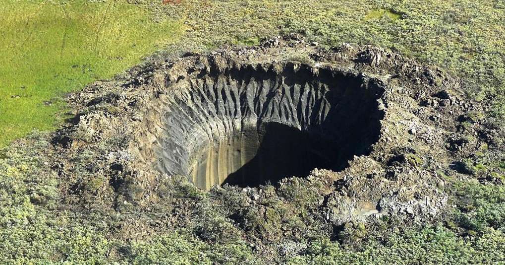 Kráter který vznikl velmi rychle