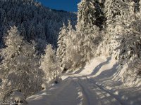 zima v horských oblastech Slovinska