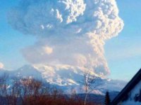 erupce na Kamčatce