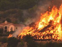 požár v Kalifornii