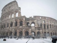 Koloseum v zimě 