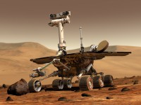 Na Marsu bylo zachyceno prachové tornádo