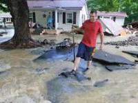 Tragické povodně v západní Virginii
