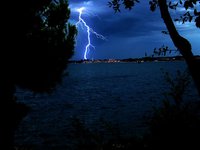 Silné bouřky v Chorvatsku a v Itálii