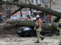 Moravu a Slezsko dnes v noci zasáhl orkán Xantos