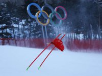 Zimní olympiádu v Koreji provází větrné počasí