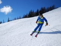 Na horách jsou ideální podmínky pro jarní lyžování
