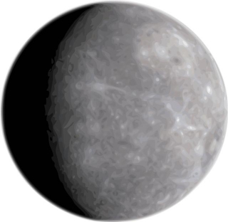 Satelitní snímek Mercury