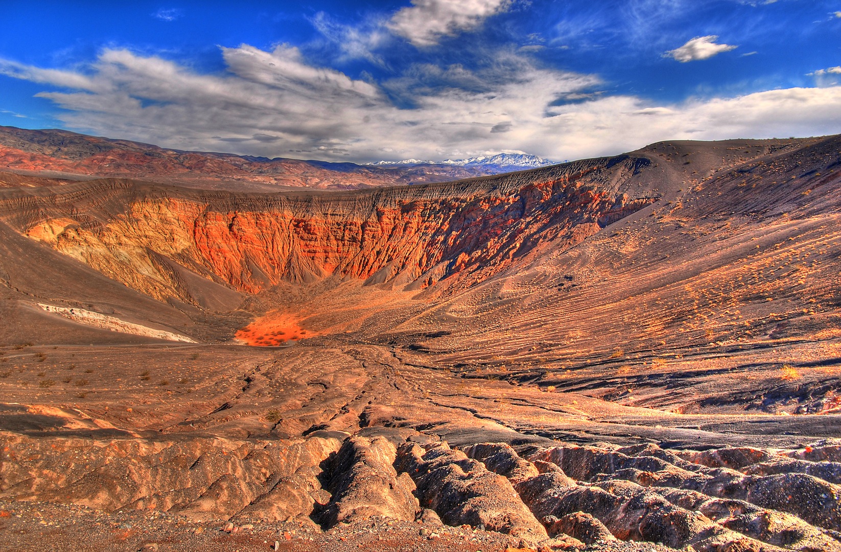 Krajina v Death Valley