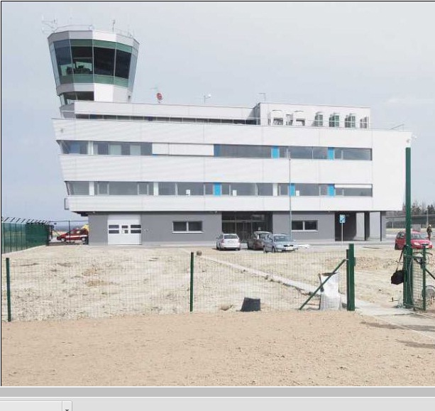Nová řídící věž na letišti v Ostravě Mošnově