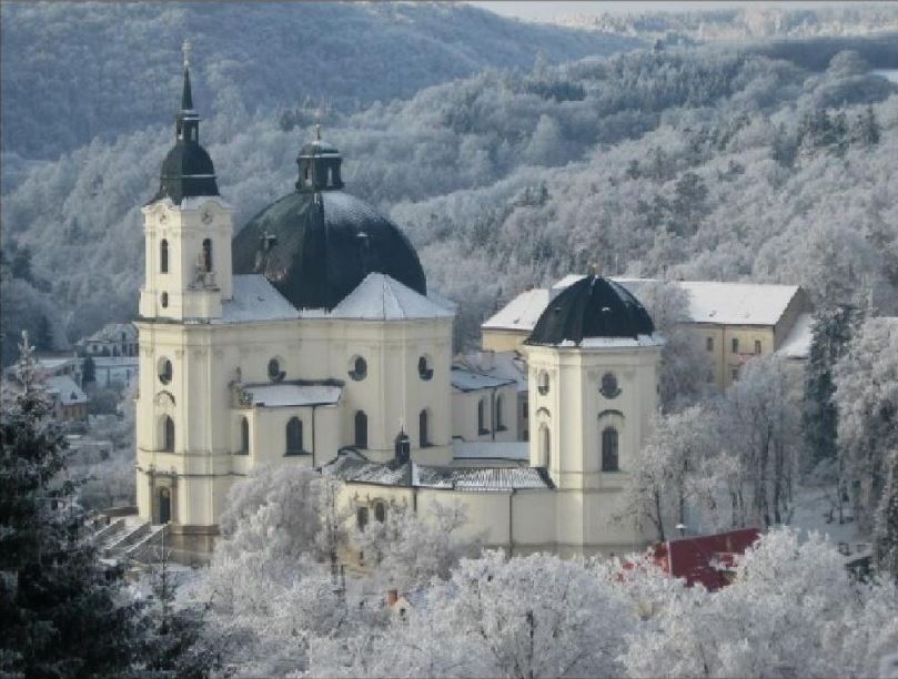 Bazilika v zimě