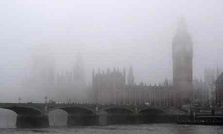 Smog v Londýně v roce 2010