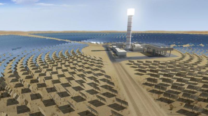 Izraelská solární elektrárna
