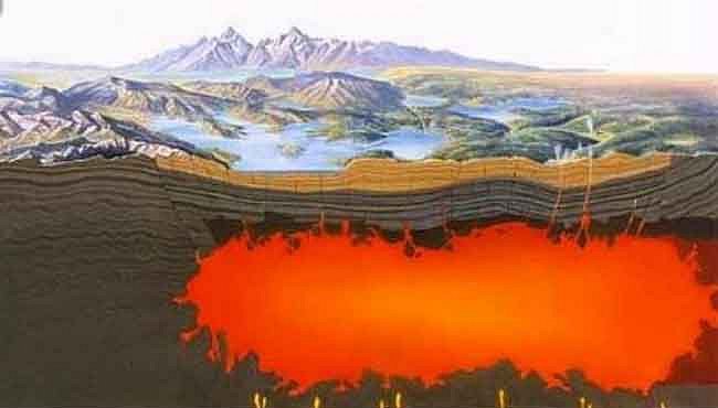 Yellowstonský národní park je pod zemí v ohni