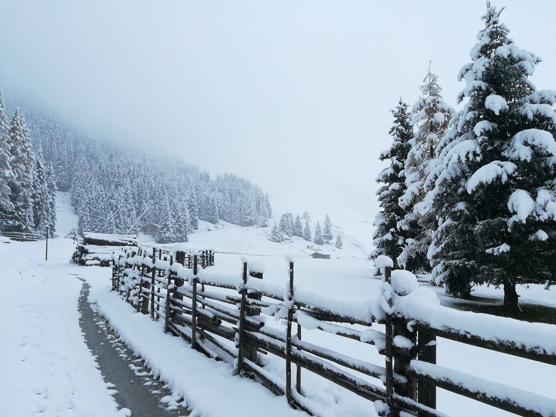 Sníh v Tyrolsku