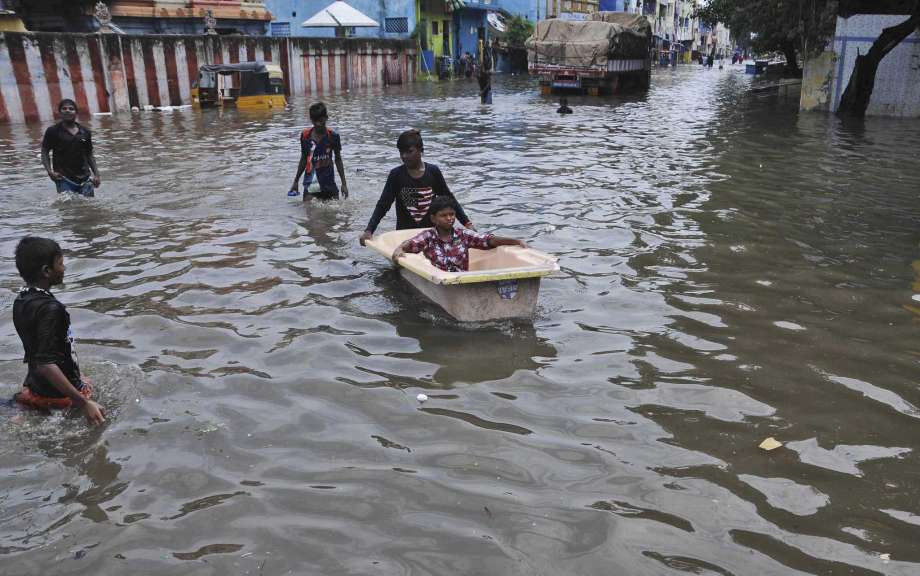 Záplavy v Chennai