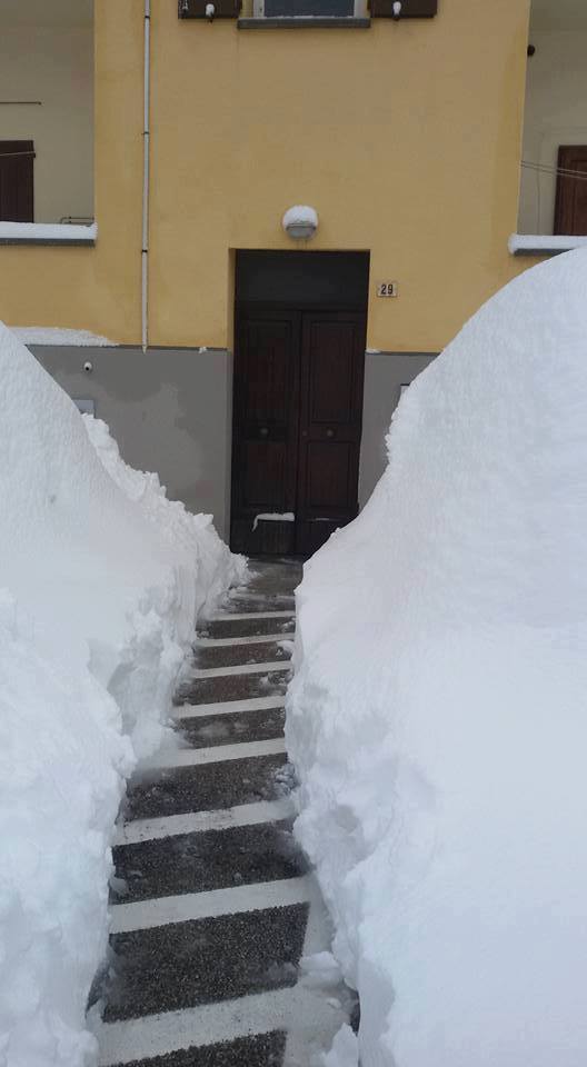 nový sníh u Bologne