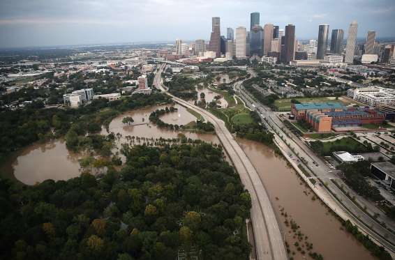 Velké povodně v okolí Texasu