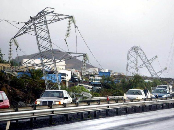 Škody po tropické bouři