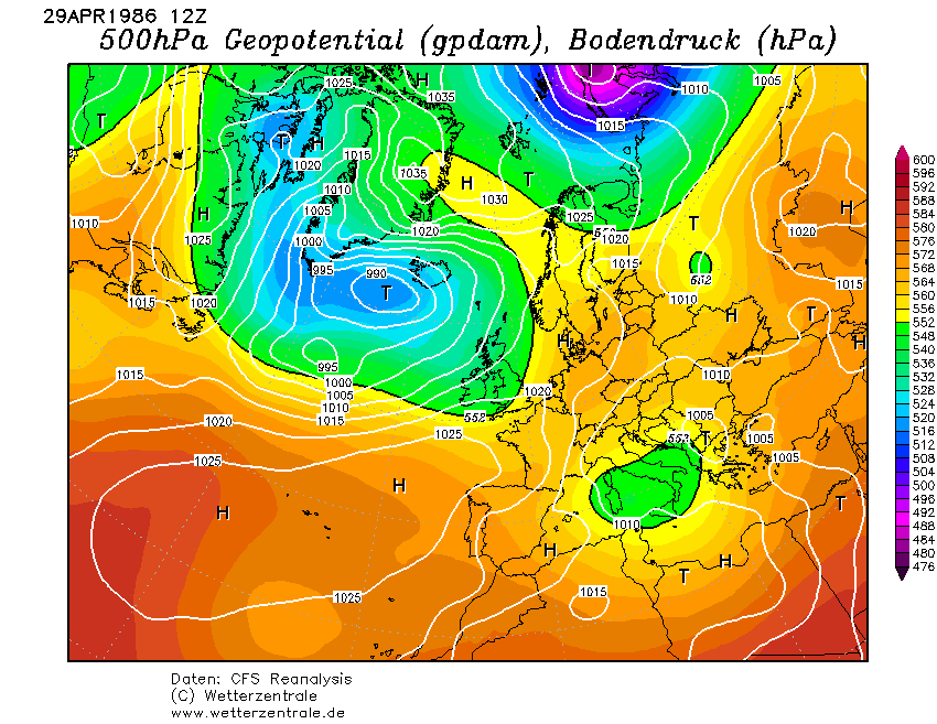 Situace ve výšce 850 hPa