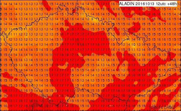 Zítřejší teploty přinesou hodnoty do 17 °C