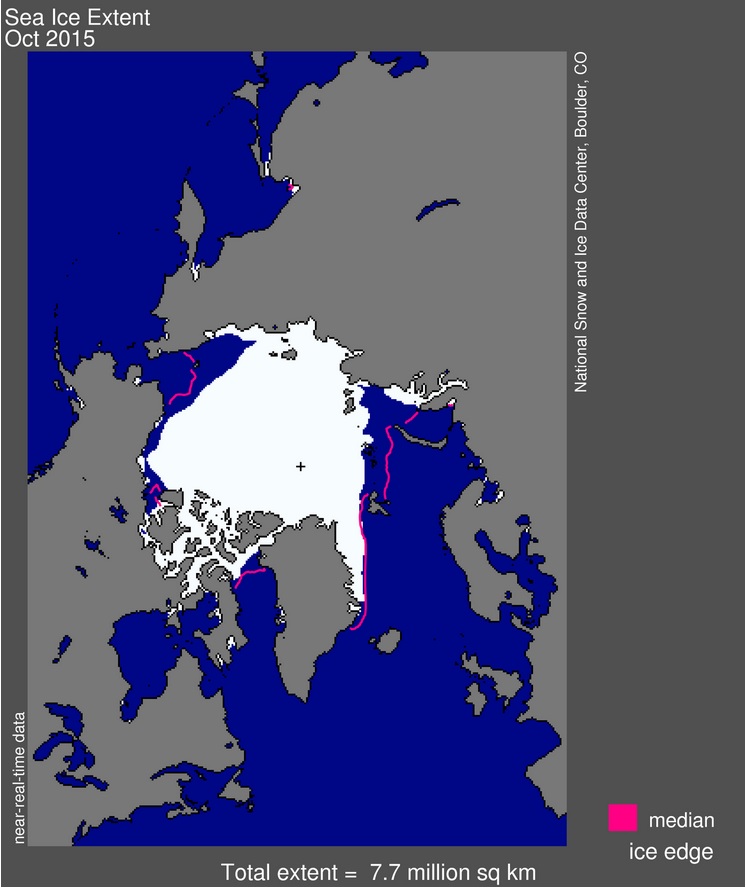 Mořský led 10. 2015